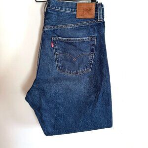 Modern Levi 501s Selvedge Denim - Women's 33x32